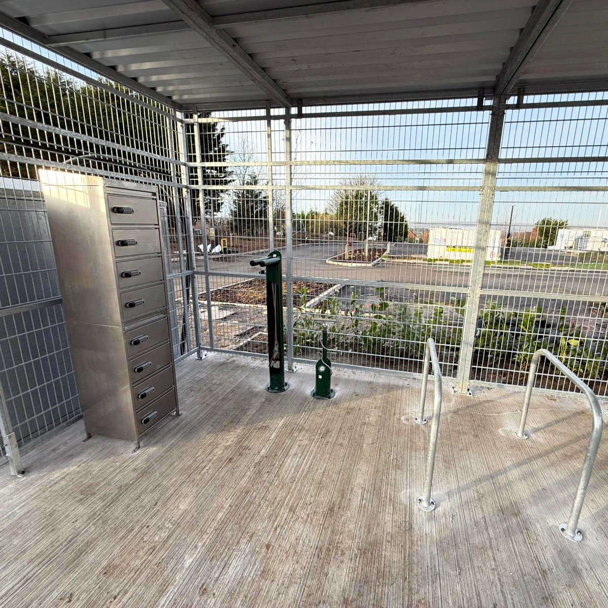 ebike battery charging locker